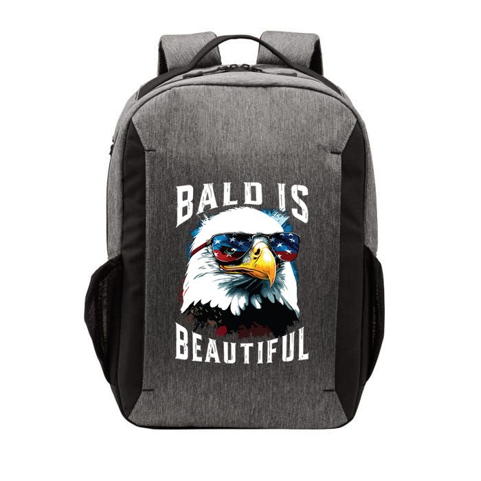 4th Of July Independence Day Bald Eagle Bald Is Beautiful Vector Backpack