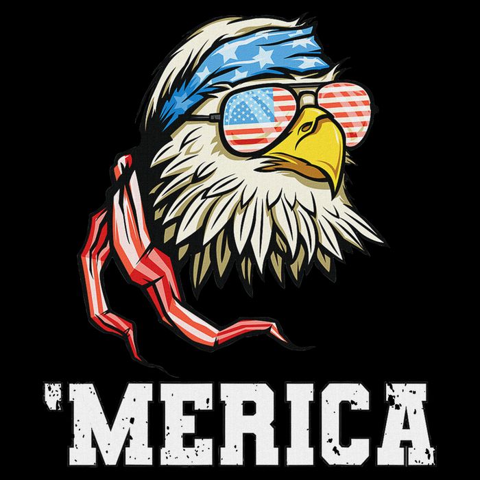 4th Of July Merica Usa Flag Bald Eagle Patriotic Veteran City Backpack