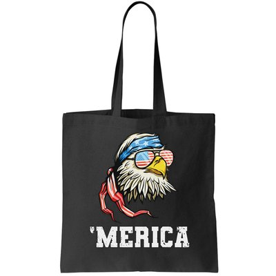 4th Of July Merica Usa Flag Bald Eagle Patriotic Veteran Bag