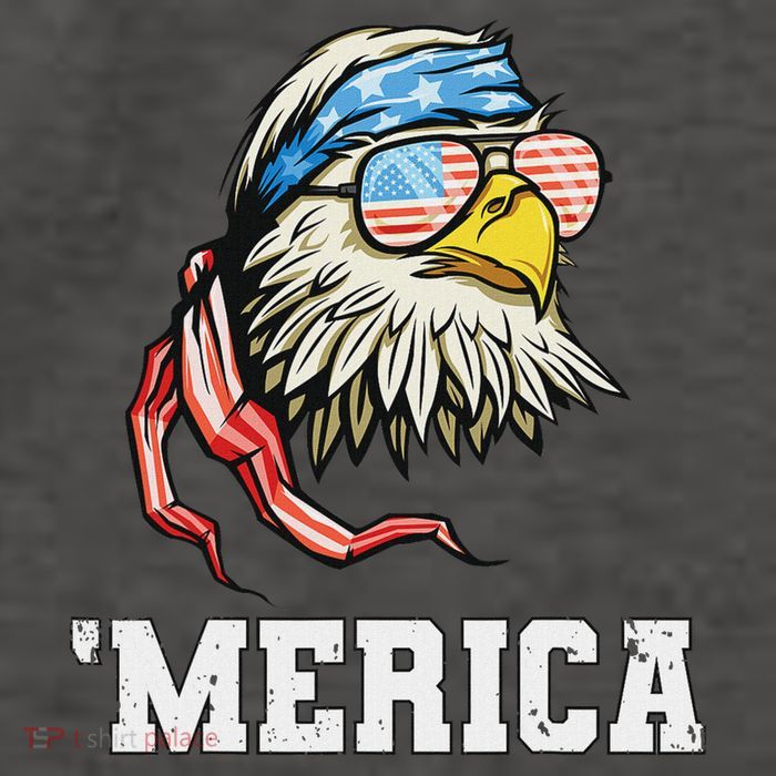 4th Of July Merica Usa Flag Bald Eagle Patriotic Veteran Vector Backpack