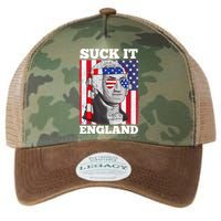 4th Of July Suck It England Washington In Patriotic Shade Legacy Tie Dye Trucker Hat