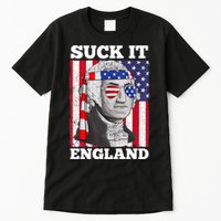 4th Of July Suck It England Washington In Patriotic Shade Tall T-Shirt
