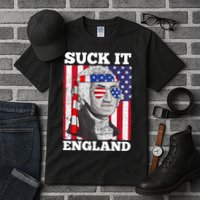 4th Of July Suck It England Washington In Patriotic Shade Tall T-Shirt