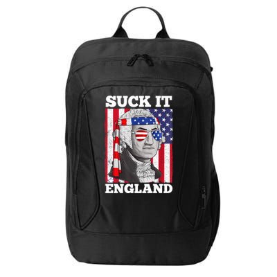 4th Of July Suck It England Washington In Patriotic Shade City Backpack