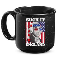 4th Of July Suck It England Washington In Patriotic Shade 15oz Campfire Ceramic Mug