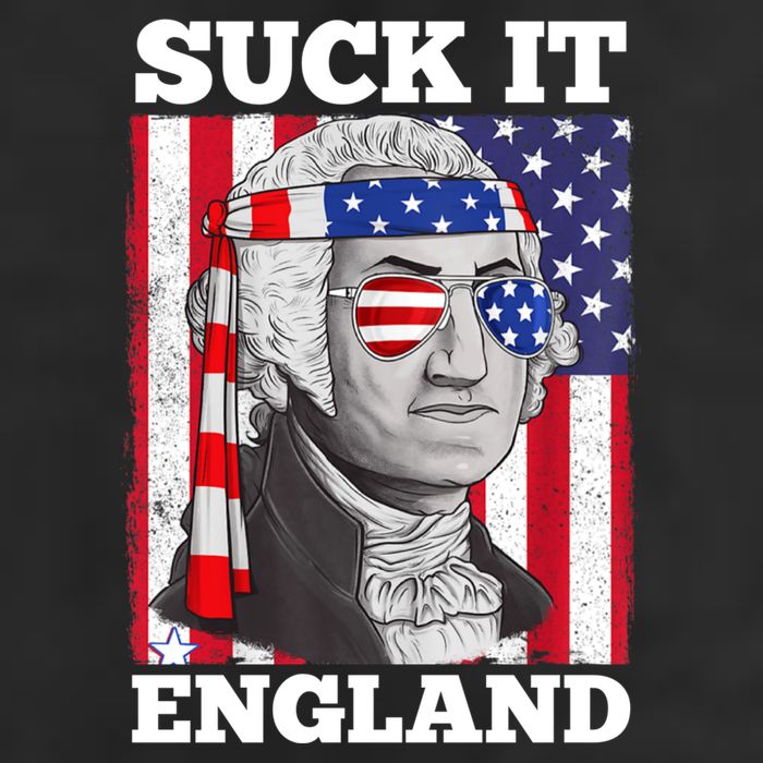 4th Of July Suck It England Washington In Patriotic Shade Golf Towel
