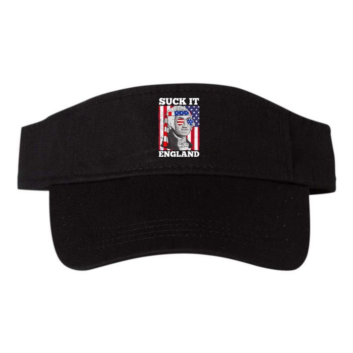 4th Of July Suck It England Washington In Patriotic Shade Visor