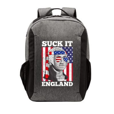 4th Of July Suck It England Washington In Patriotic Shade Vector Backpack