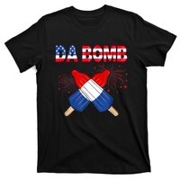 4th Of July DA Bomb Popsicle Pop You American Flag Men Women T-Shirt