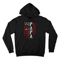 4th of July Papa Dad Daddy AR15 Gun Patriotic Fathers Day Hoodie