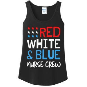 4th Of July Nurse Crew Scrub Tops Patriotic Nurses Matching Ladies Essential Tank