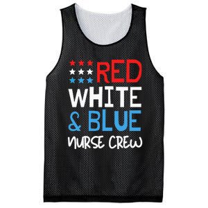 4th Of July Nurse Crew Scrub Tops Patriotic Nurses Matching Mesh Reversible Basketball Jersey Tank