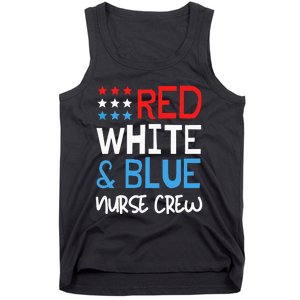 4th Of July Nurse Crew Scrub Tops Patriotic Nurses Matching Tank Top