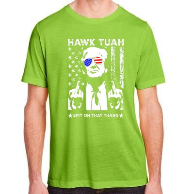 4th Of July Hawk Tush Spit On That Thang Viral Election Parody Funny Gift Adult ChromaSoft Performance T-Shirt