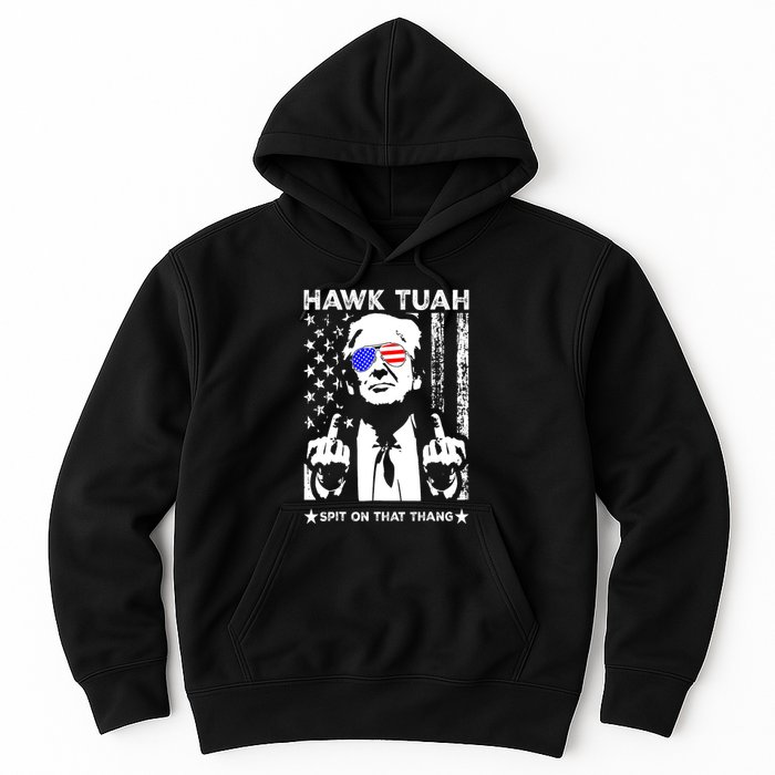 4th Of July Hawk Tush Spit On That Thang Viral Election Parody Funny Gift Hoodie