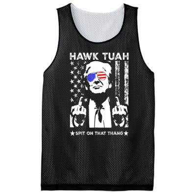 4th Of July Hawk Tush Spit On That Thang Viral Election Parody Funny Gift Mesh Reversible Basketball Jersey Tank