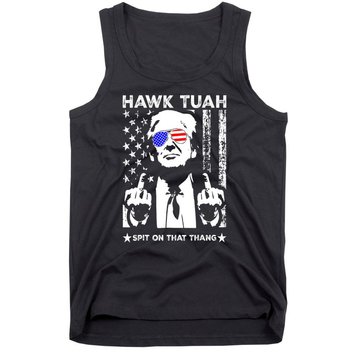 4th Of July Hawk Tush Spit On That Thang Viral Election Parody Funny Gift Tank Top