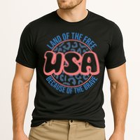 4th Of July Land Of The Free Because Of The Brave Usa Gift Cooling Performance Crew T-Shirt