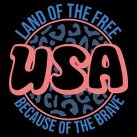 4th Of July Land Of The Free Because Of The Brave Usa Gift Cooling Performance Crew T-Shirt