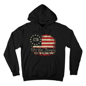 4th Of July Shirts We The People 1776 Usa Flag Hoodie