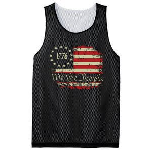 4th Of July Shirts We The People 1776 Usa Flag Mesh Reversible Basketball Jersey Tank