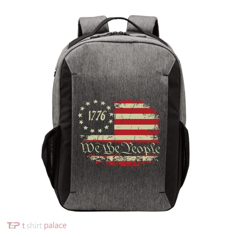 4th Of July Shirts We The People 1776 Usa Flag Vector Backpack