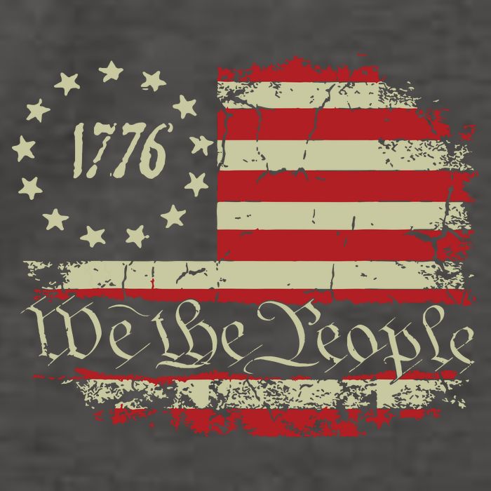 4th Of July Shirts We The People 1776 Usa Flag Vector Backpack