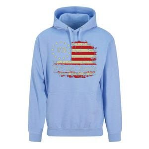 4th Of July Shirts We The People 1776 Usa Flag Unisex Surf Hoodie