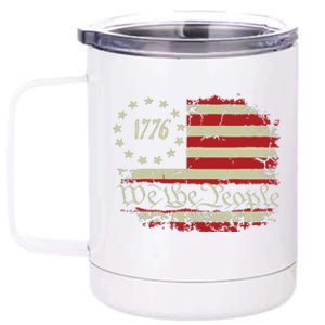 4th Of July Shirts We The People 1776 Usa Flag 12 oz Stainless Steel Tumbler Cup