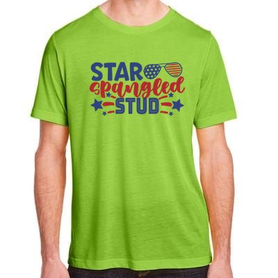 4th Of July Star Spangled Stud Matching 4th Of July Ideas Funny Gift Adult ChromaSoft Performance T-Shirt