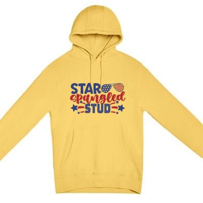 4th Of July Star Spangled Stud Matching 4th Of July Ideas Funny Gift Premium Pullover Hoodie