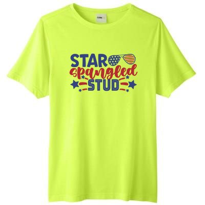 4th Of July Star Spangled Stud Matching 4th Of July Ideas Funny Gift Tall Fusion ChromaSoft Performance T-Shirt