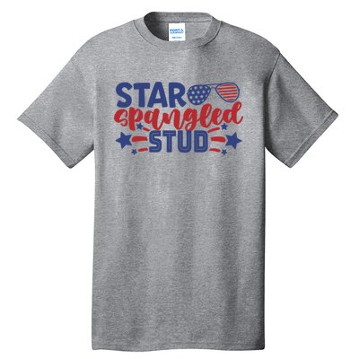 4th Of July Star Spangled Stud Matching 4th Of July Ideas Funny Gift Tall T-Shirt