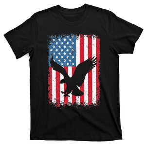 4th of july American eagle flag USA Independence Day T-Shirt