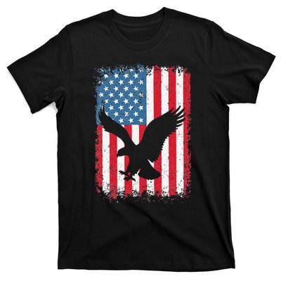 4th of july American eagle flag USA Independence Day T-Shirt