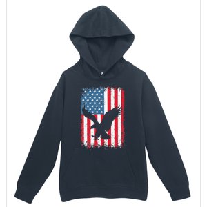 4th of july American eagle flag USA Independence Day Urban Pullover Hoodie