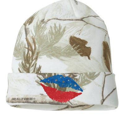 4th Of July Lips Celebration Kati Licensed 12" Camo Beanie