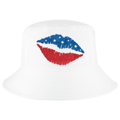 4th Of July Lips Celebration Cool Comfort Performance Bucket Hat