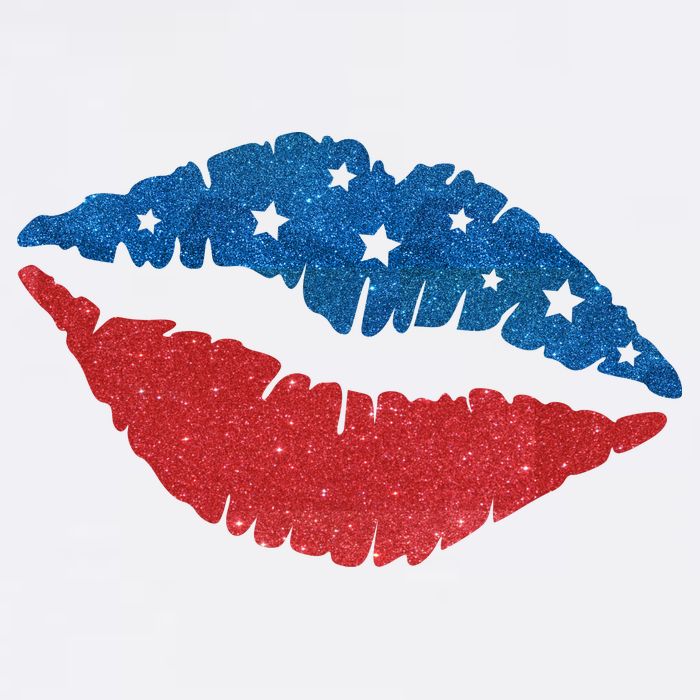 4th Of July Lips Celebration Toddler T-Shirt