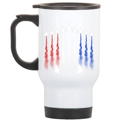 4th Of July Independence Day Graphic Stainless Steel Travel Mug