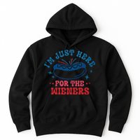 4th Of July Im Just Here For The Wieners Hoodie