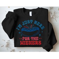 4th Of July Im Just Here For The Wieners Sweatshirt