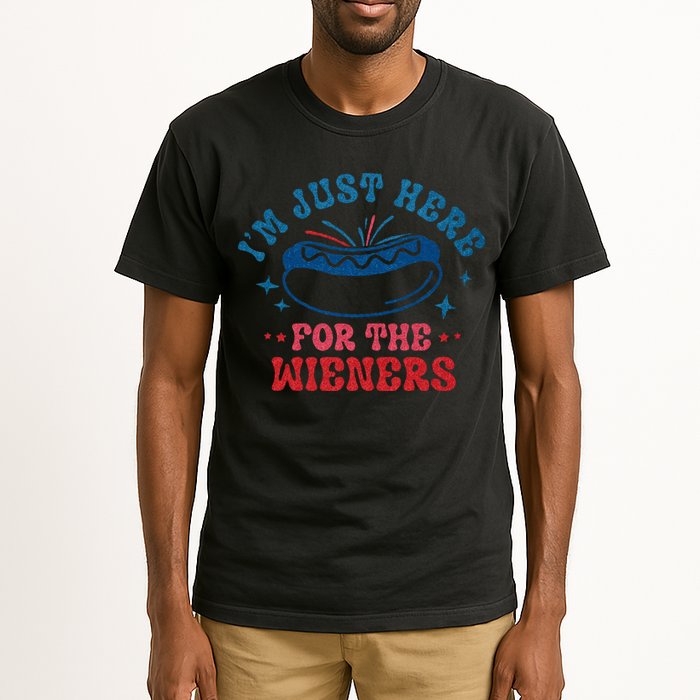 4th Of July Im Just Here For The Wieners Tall T-Shirt