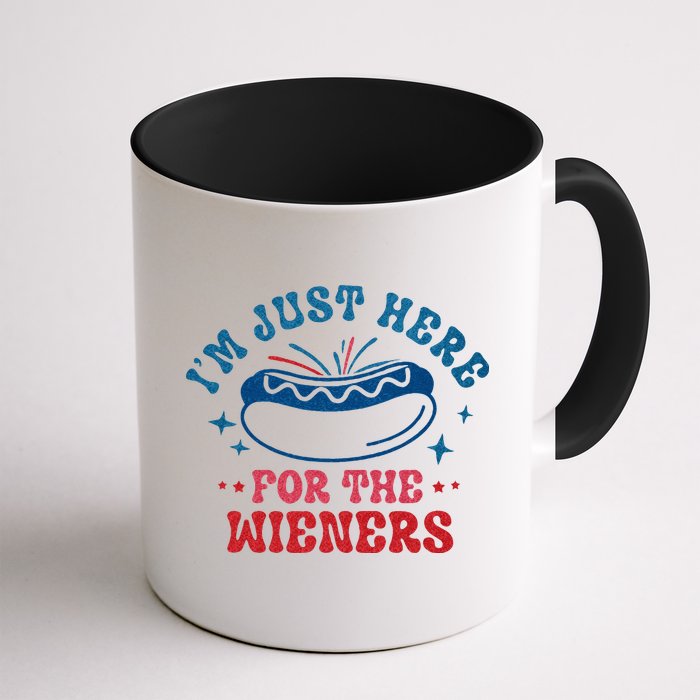 4th Of July Im Just Here For The Wieners Mug