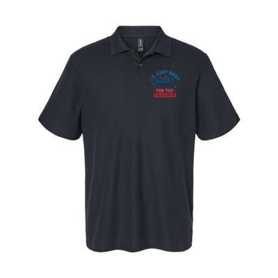4th Of July Im Just Here For The Wieners Polo