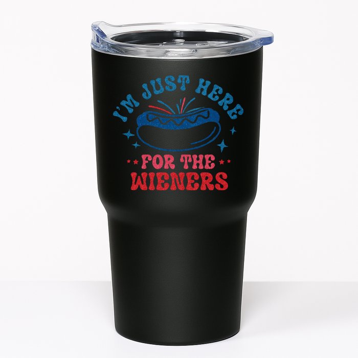 4th Of July Im Just Here For The Wieners Tumbler