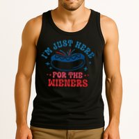 4th Of July Im Just Here For The Wieners Tank Top