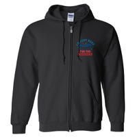4th Of July Im Just Here For The Wieners Full Zip Hoodie