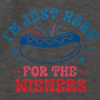 4th Of July Im Just Here For The Wieners Vector Backpack
