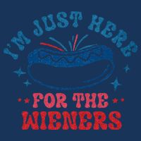4th Of July Im Just Here For The Wieners Infant Baby Jersey Bodysuit